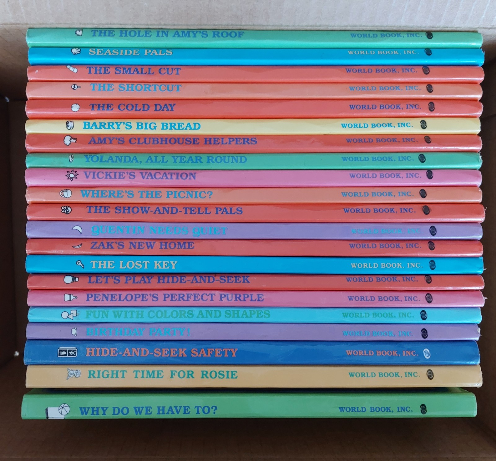 Vintage 1987 Lot 21 Early World of Learning Readiness Program Preschool Children