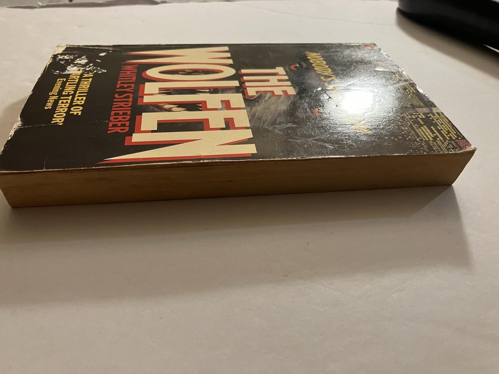 THE WOLFEN WHITLEY STRIEBER PB 1979 1ST CORONET MOVIE TIE-IN NY WOLF SPIRITS