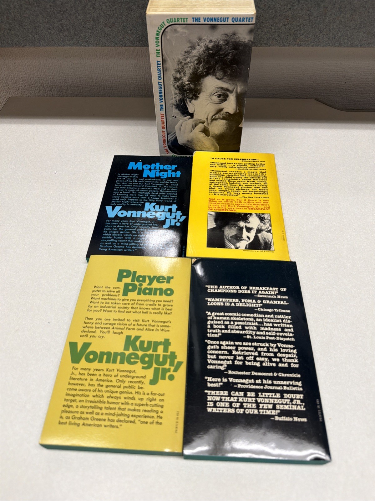 The Vonnegut Quartet 4-Book Boxed Set Paperbacks
