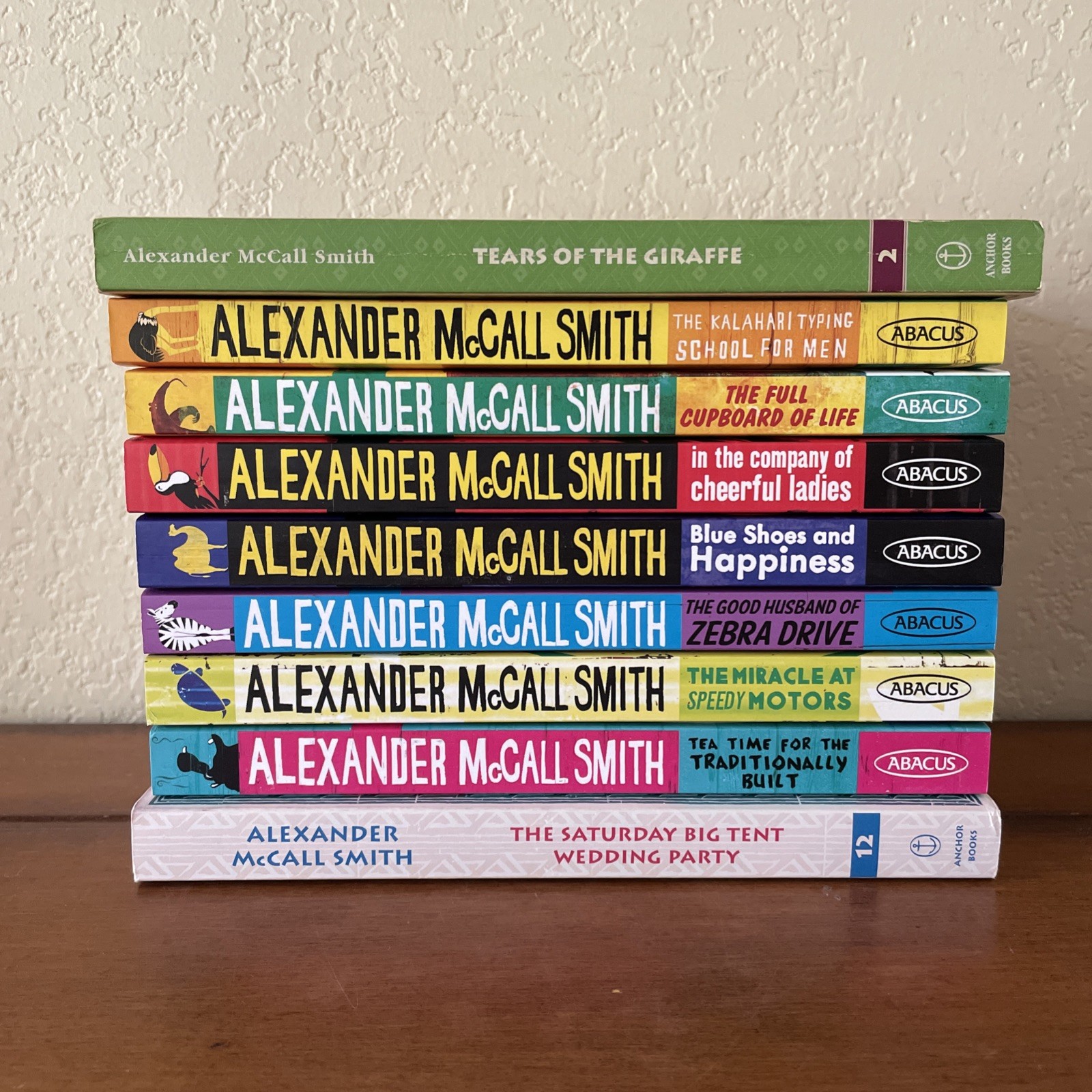 Lot of 9 Alexander McCall Smith No. 1 Ladies Detective Agency Series #1,4-10,12