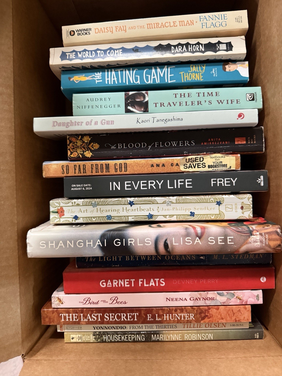 Mixed Fiction Lot of 16 Women’s Lit Book Club Favorites Contemporary historic