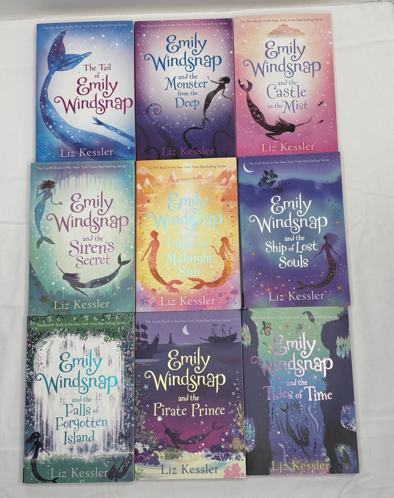 Complete Series Set EMILY WINDSNAP 1-9 Liz Kessler Lot