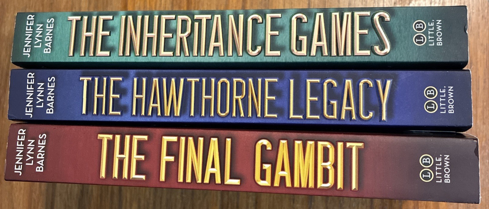 The Inheritance Games Trilogy by Barnes, VG WH 153319H