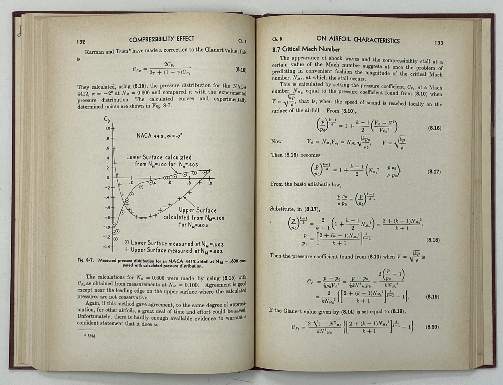 VTG Elementary Applied Aerodynamics by Paul E. Hemke – 1956 HC Pub Prentice-Hall