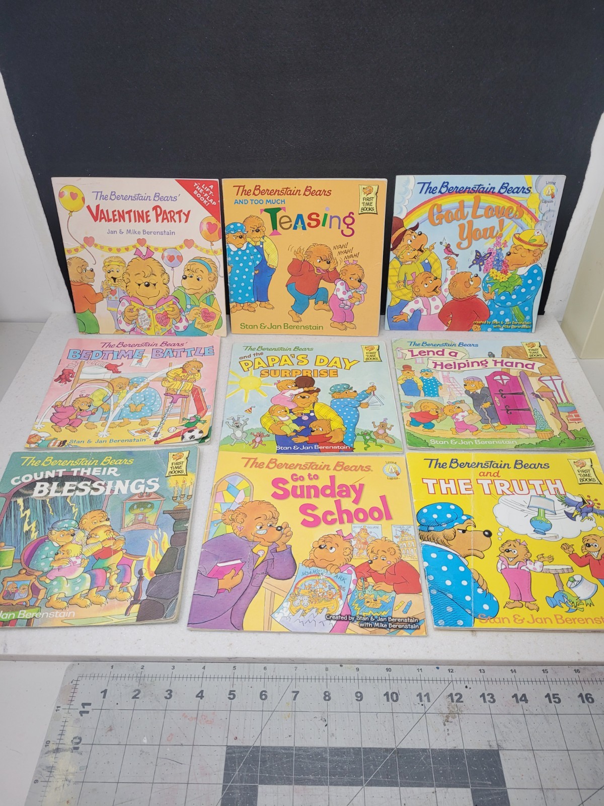 #2 VTG Lot of 9 Berenstain Bears 1980s-2000’s Era – Illustrated Children’s Books