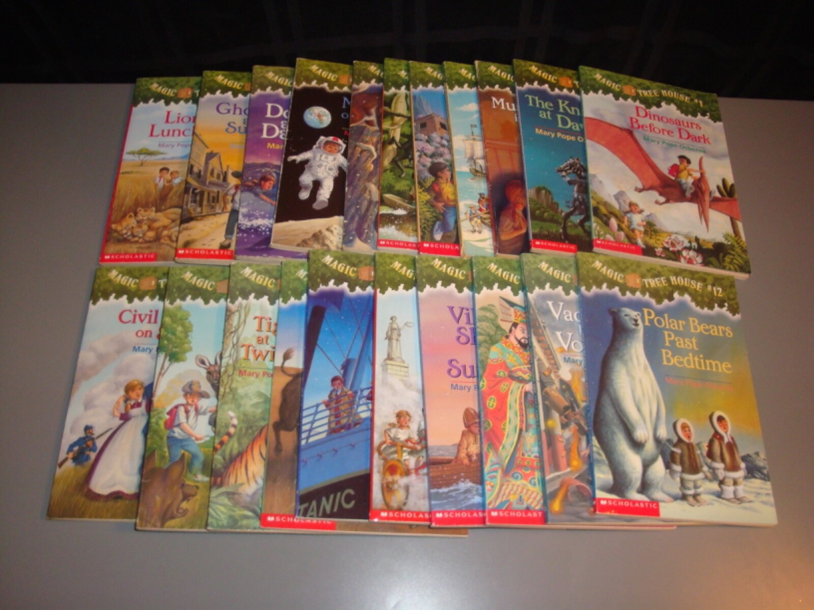 Magic Tree House Series 1-21 Chapter Book Lot Mary Pope Osborne Teacher Class AR