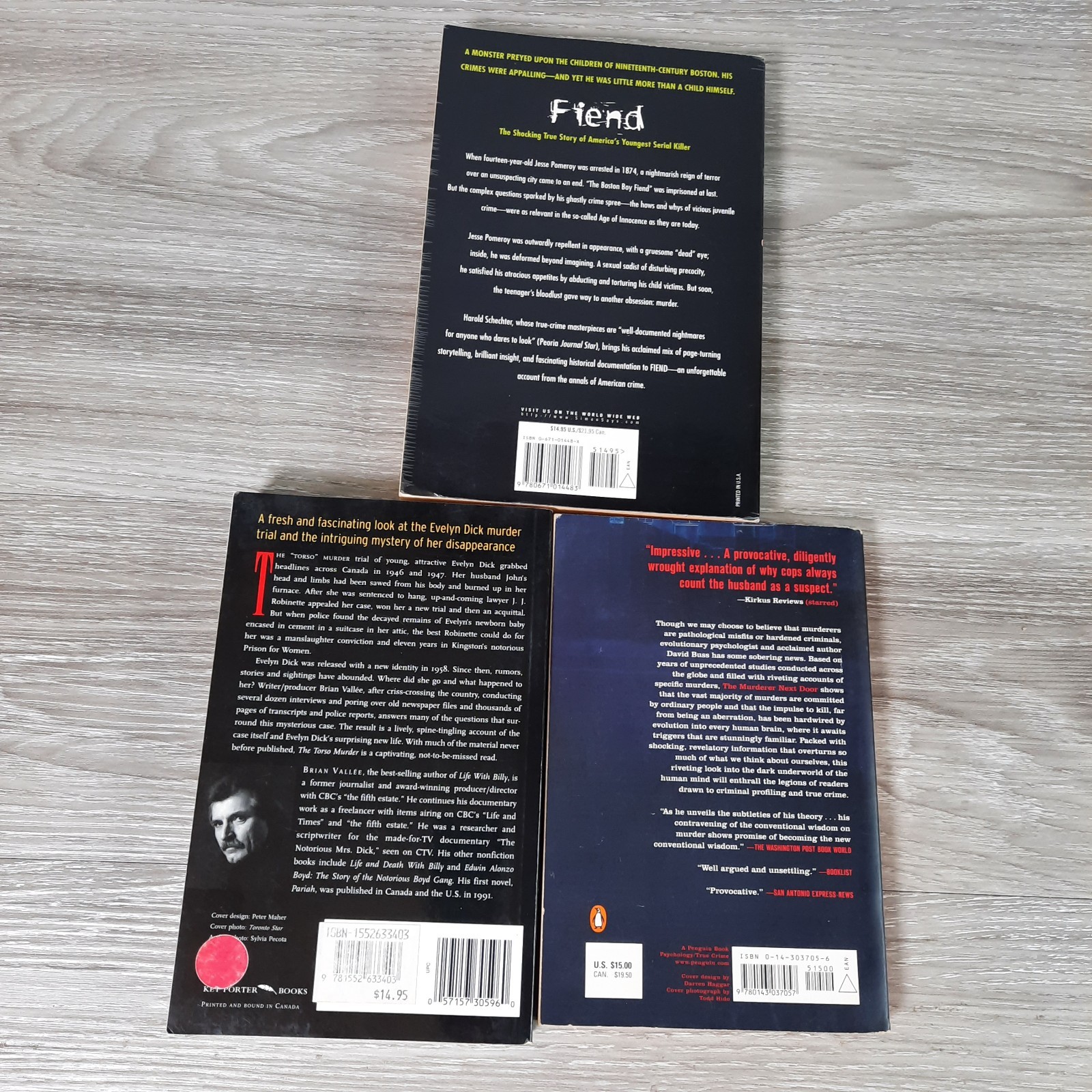 True Crime PB Lot of 9 Murder Serial Killers Hunter S. Thompson Hell’s Angels