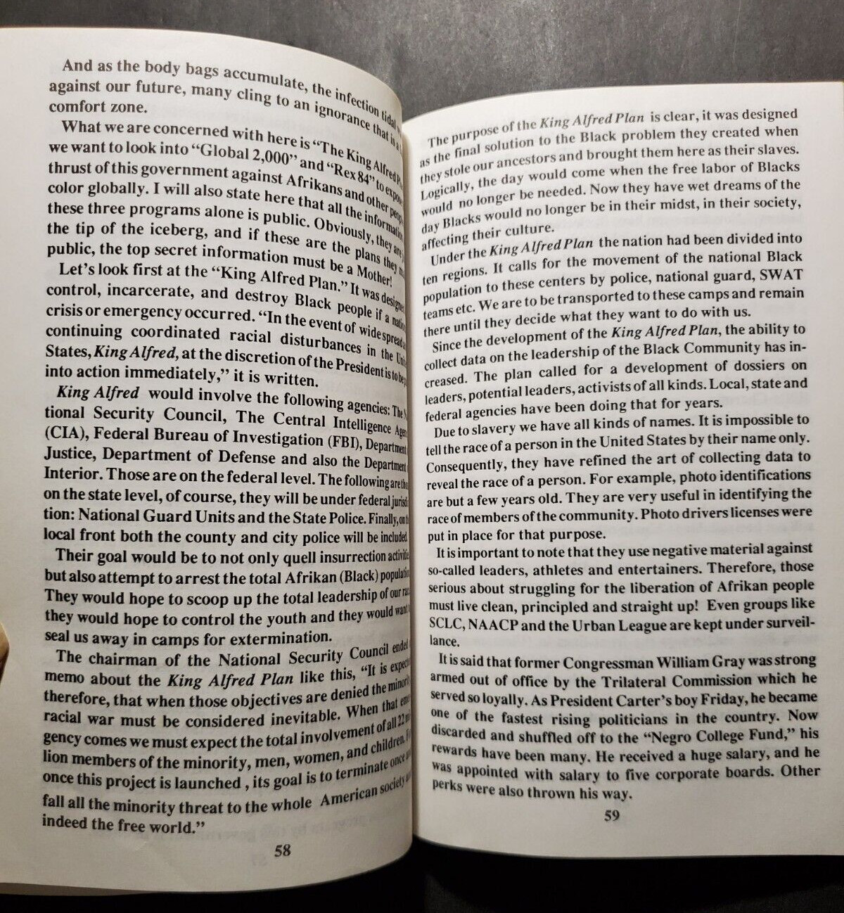 The Black Holocaust: Global Genocide by Del Jones War Correspondent