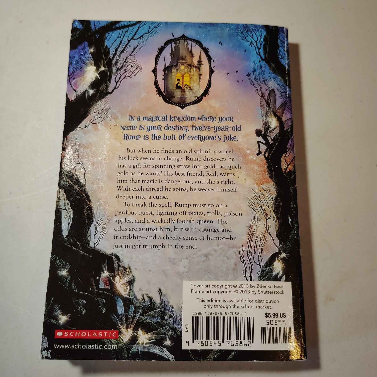 Rump The True Story Of Rumpelstiltskin by Liesl Shurtliff PB Book 2013