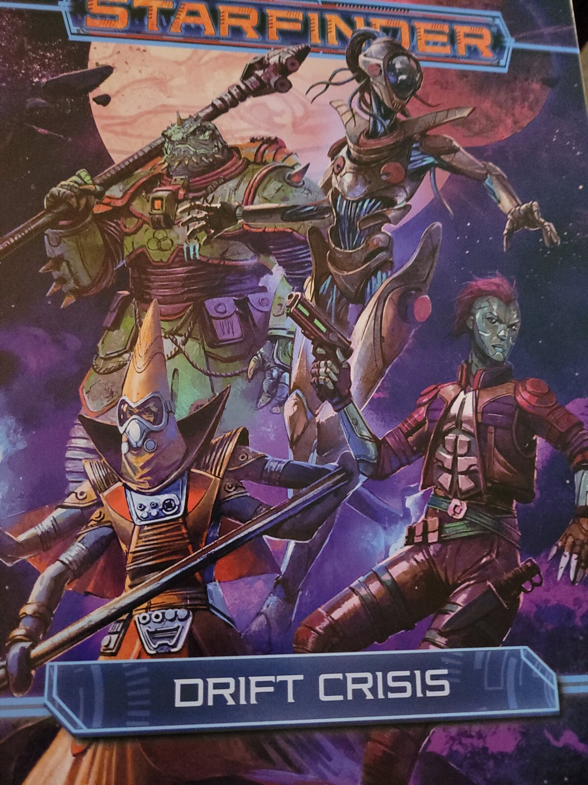 Starfinder Rpg: Drift Crisis Hardcover ACC NEW SR2