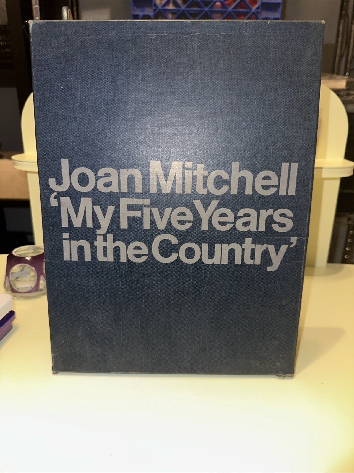 JOAN MITCHELL MY FIVE YEARS IN THE COUNTRY 1972 BOXED EXHIBITION CATALOGUE