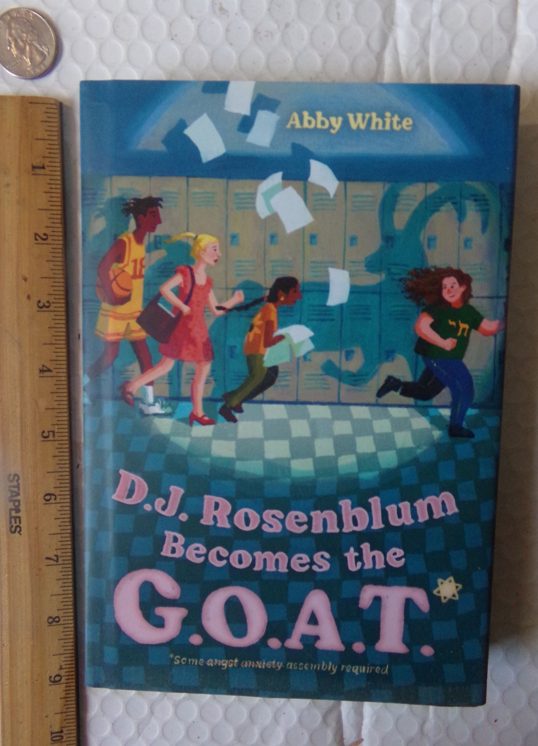 D. J. ROSENBLUM BECOMES THE G.O.A.T. by Abby White ( Levine Querido, 2025)