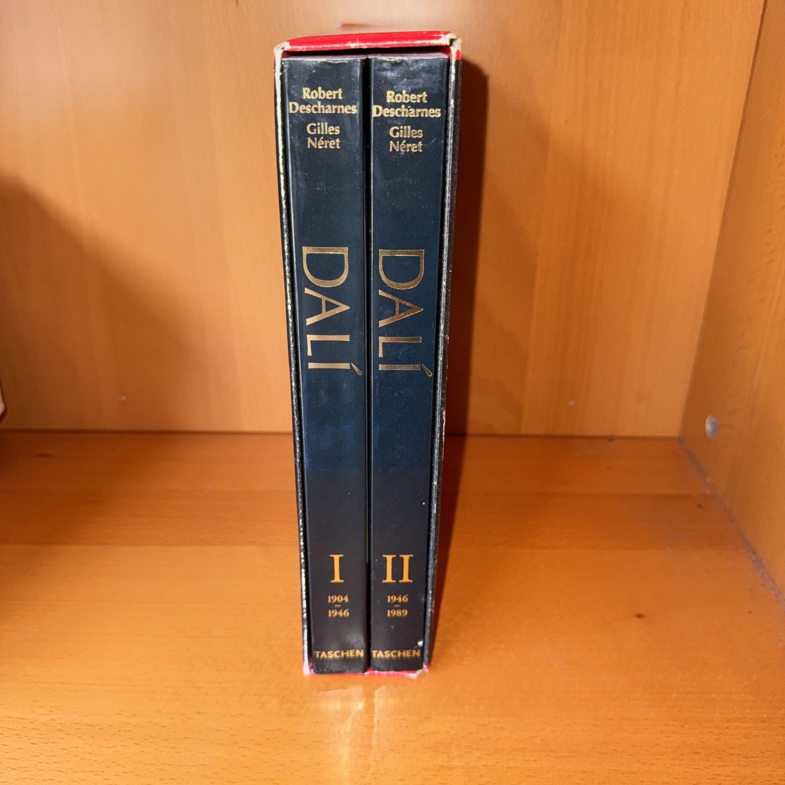 Dalí – The Paintings Descharnes Neret Taschen Vol. 1 & 2 Paperback Slipcase 2004