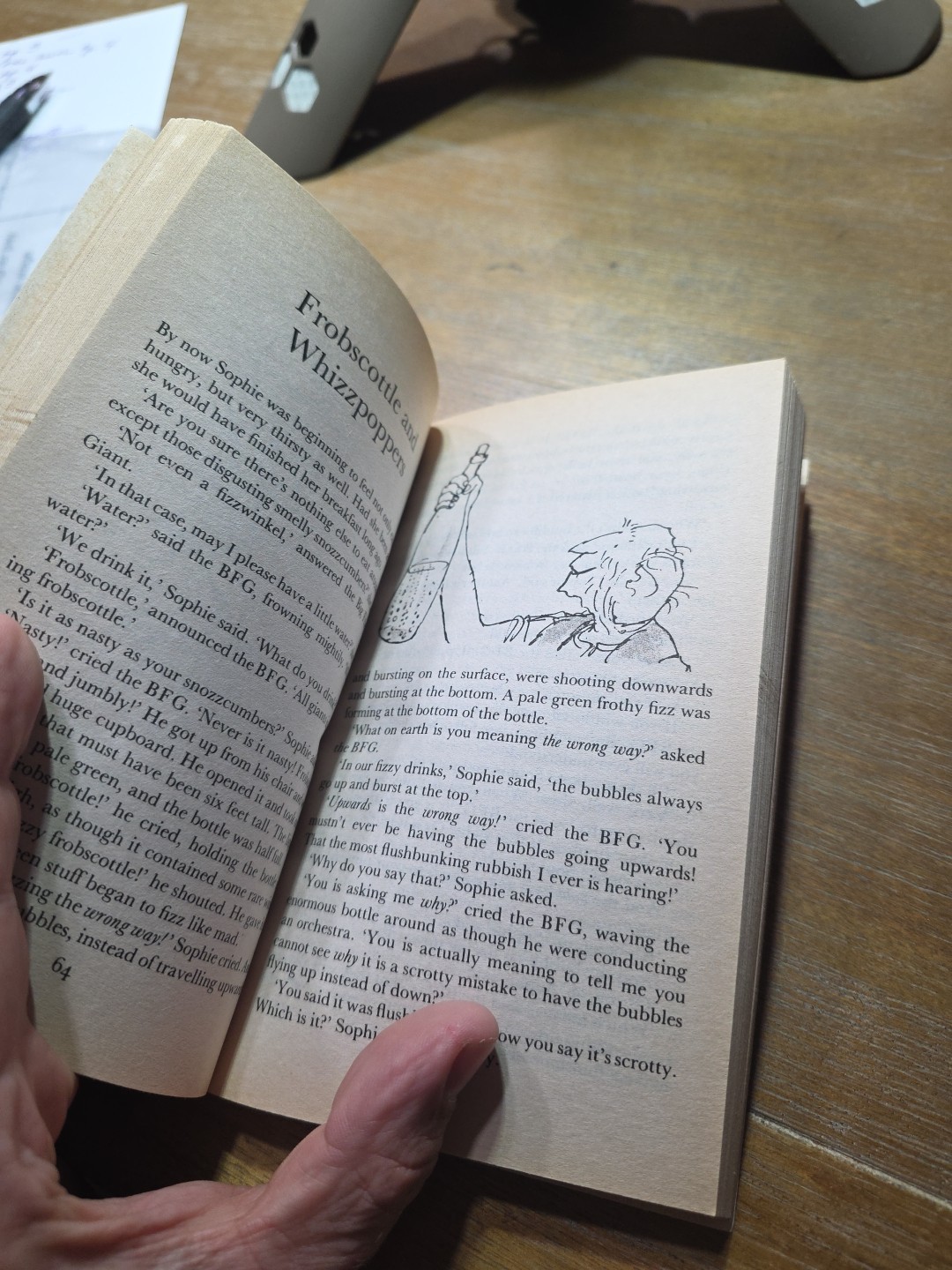 The BFG, Roald Dahl, 1998, Trade Paperback
