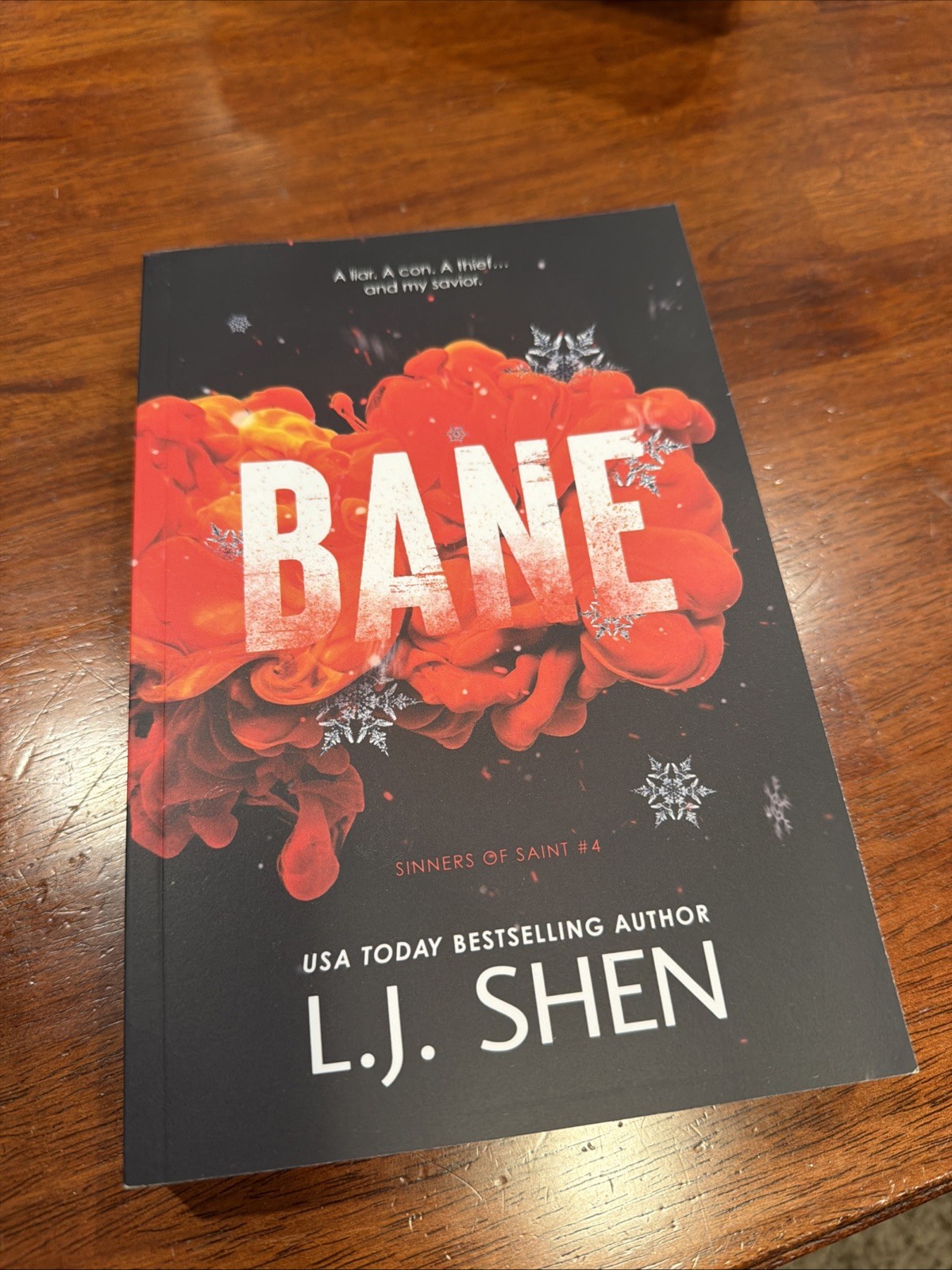 Bane, Sinners Of Saints 4, L.J. Shen