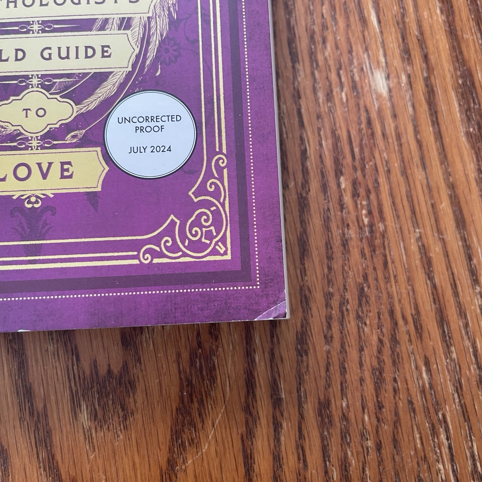The Ornithologist’s Field Guide To Love India Holton ARC Advance Reader Copy