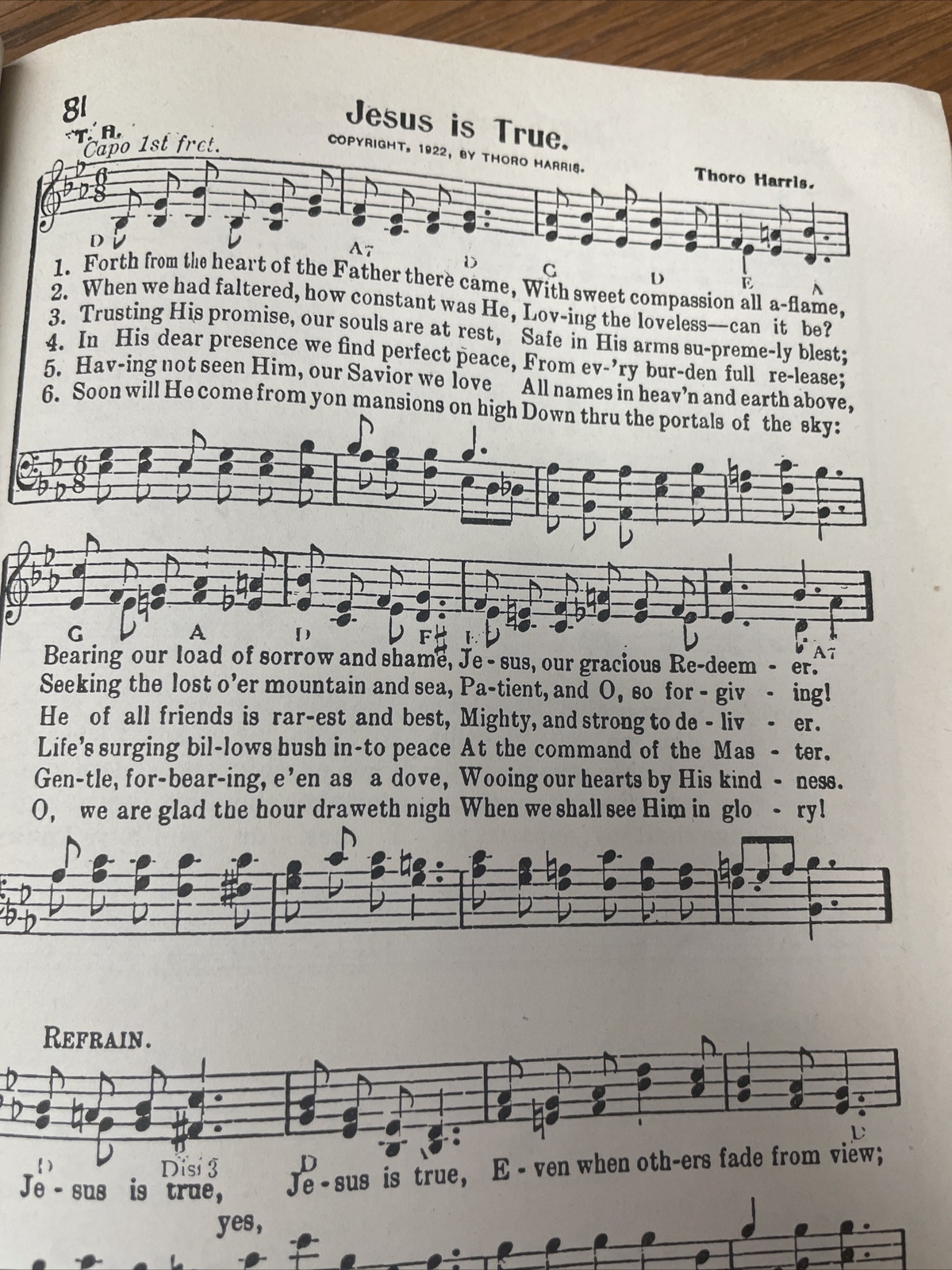 Radio Gems – Radio KVOO – Tulsa, Oklahoma – 1934 Pentecostal Songbook Music