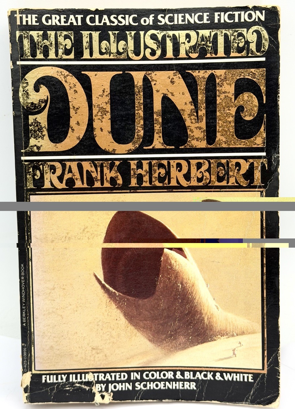 THE ILLUSTRATED DUNE by Frank Herbert ~ 1st Edition 1978 Paperback Collectible