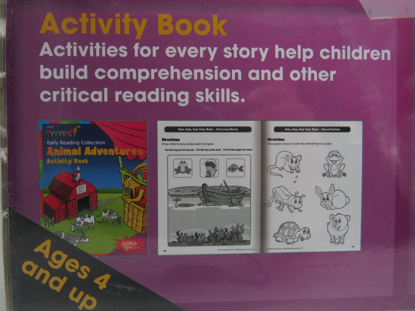 Activities Books 8 set box Early Reading Collection Animal