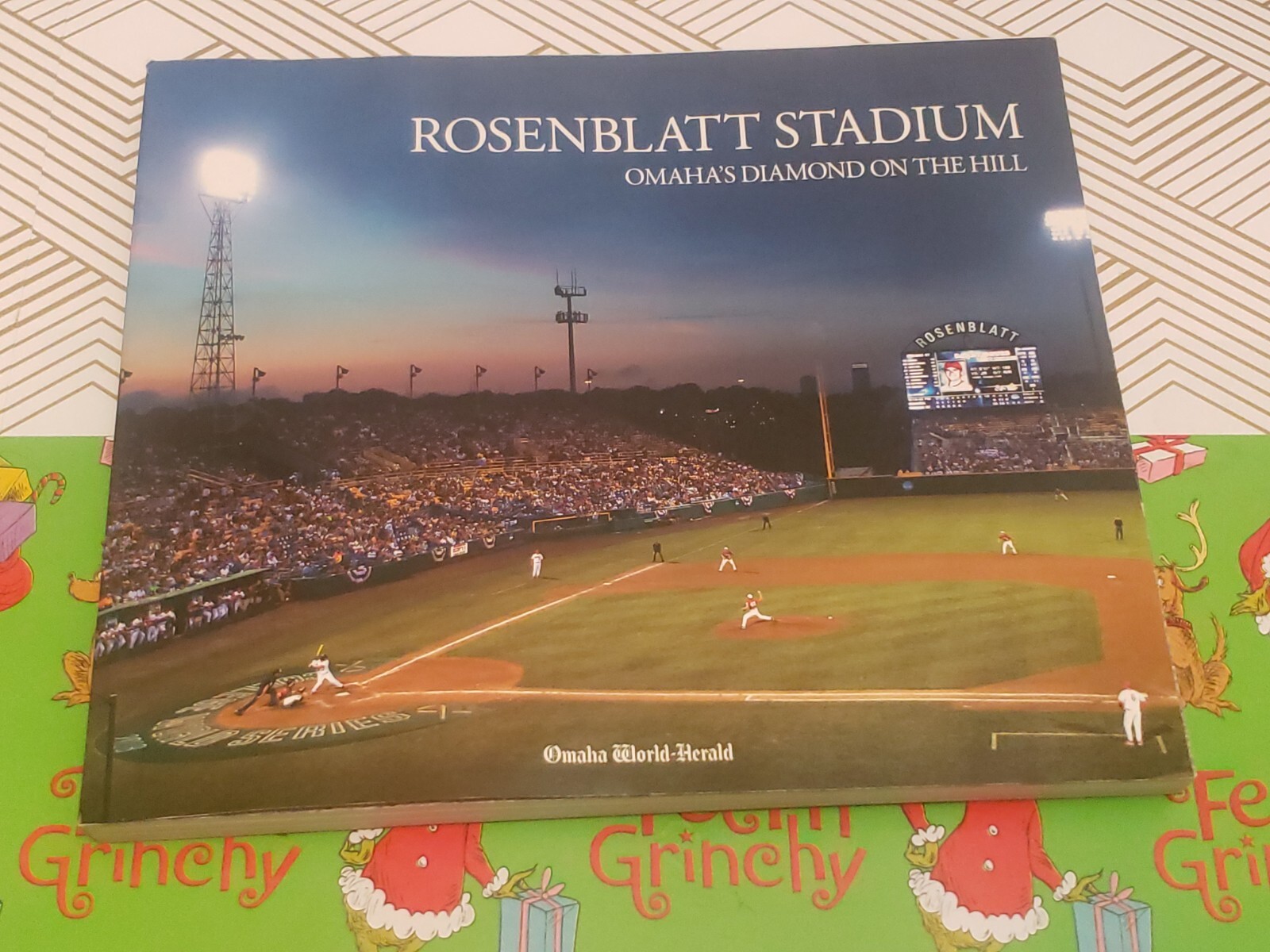 ROSENBLATT STADIUM, OMAHA’S DIAMOND ON THE HILL, OMAHA WORLD HERALD, FIRST EDITI