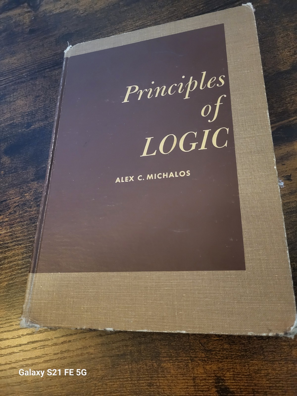 Principles of Logic Hardcover Alex C. Michalos