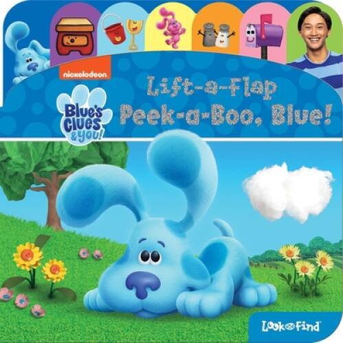 Nickelodeon Blues Clues & You! – Lift-a-Flap Peek-a-Boo, Blue! Look and F – GOOD