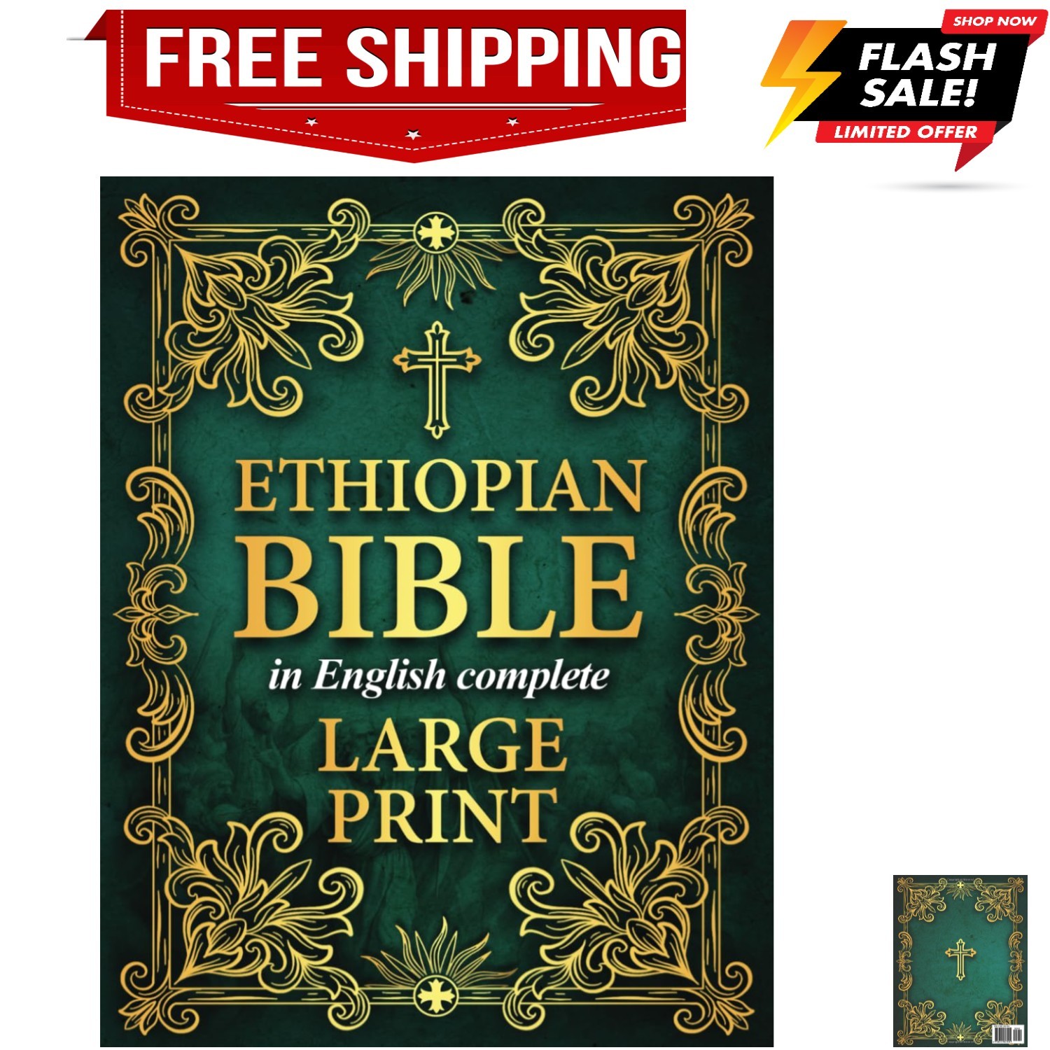 Ethiopian Bible in English Complete LARGE PRINT: The Definitive Collection of…