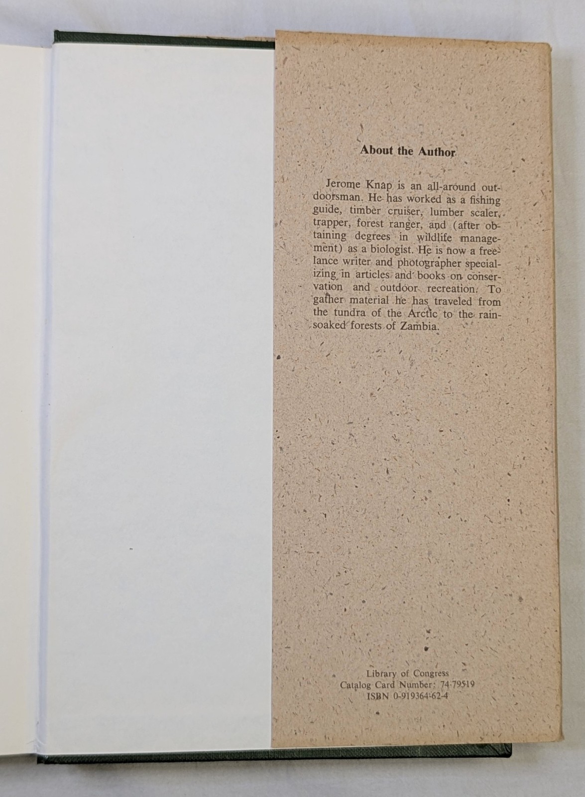 SIGNED The Complete Outdoorsman’s Handbook Jerome Knap 1974 Hardcover Survival