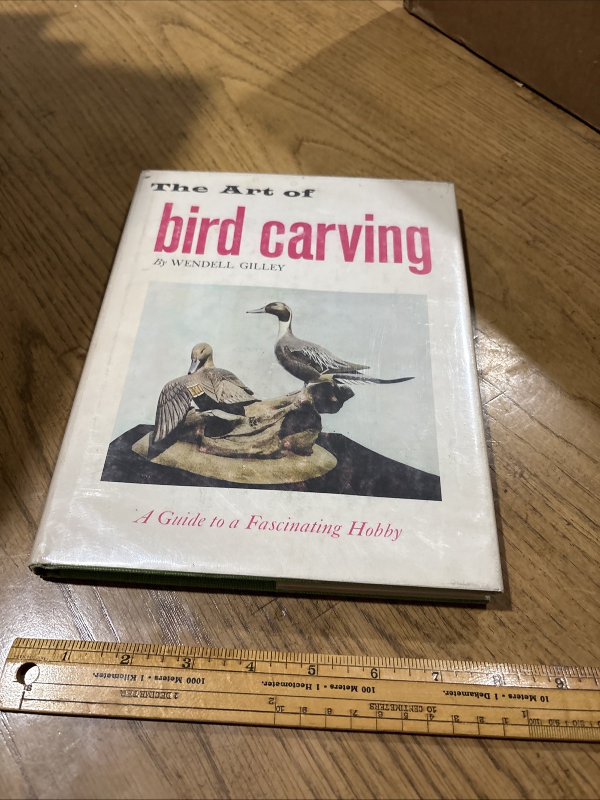 Art of Bird Carving Hobby Guide Handbook HCDJ Hardcover Wendell Gilley