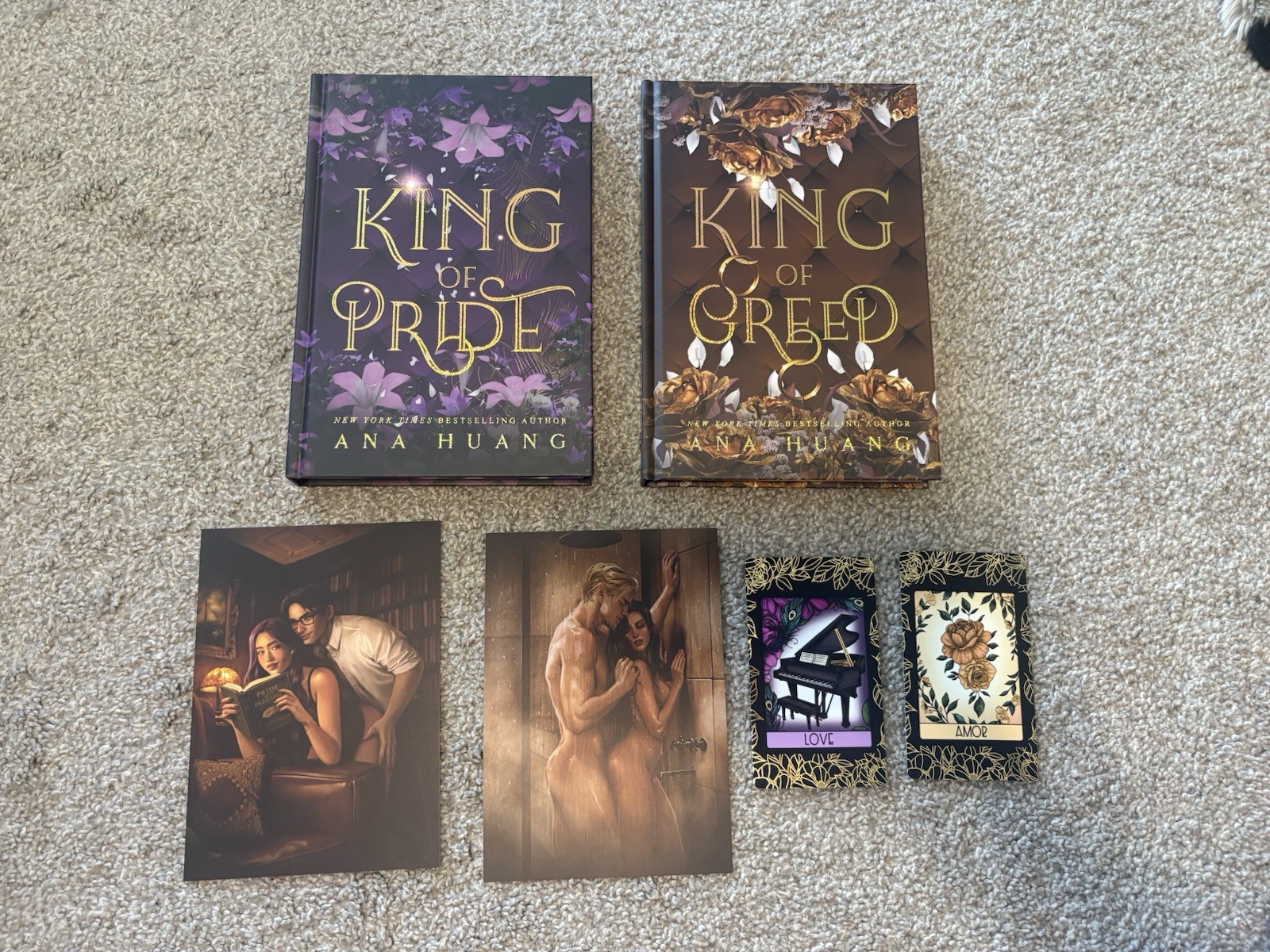 Bookaholic Book Box Ana Huang King of Pride & King of Greed