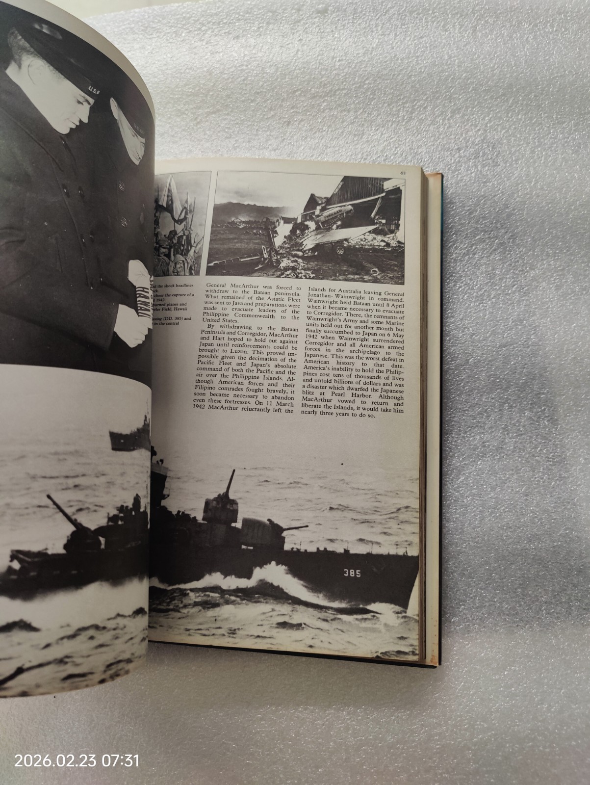 United States Navy in World War II By Ronald Heiferman 1978