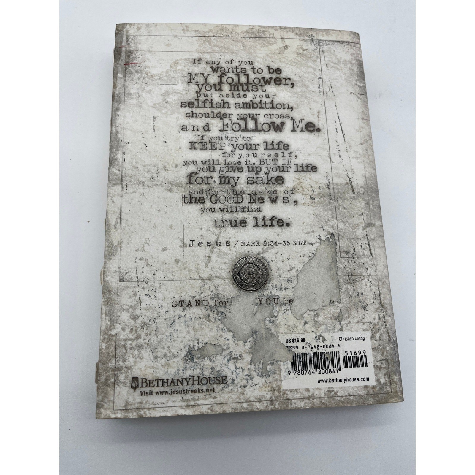 Bethany House Book Unisex OS White Jesus Freaks Revolutionaries DC Talk Stories