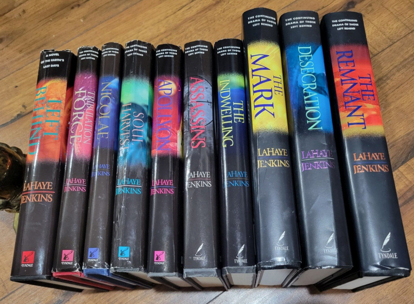 Lot of 10 (#1-10) LEFT BEHIND Books- Hardcover – Series by LaHaye / Jenkins