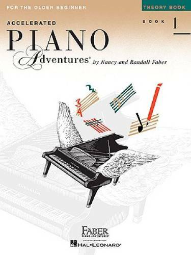 Accelerated Piano Adventures for the Older Beginner: Theory Book 1 – GOOD