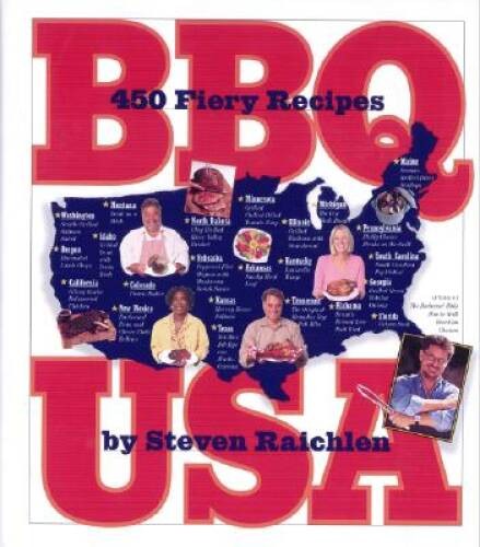 BBQ USA: 425 Fiery Recipes from All Across America (Barbecue Bible Coo – GOOD