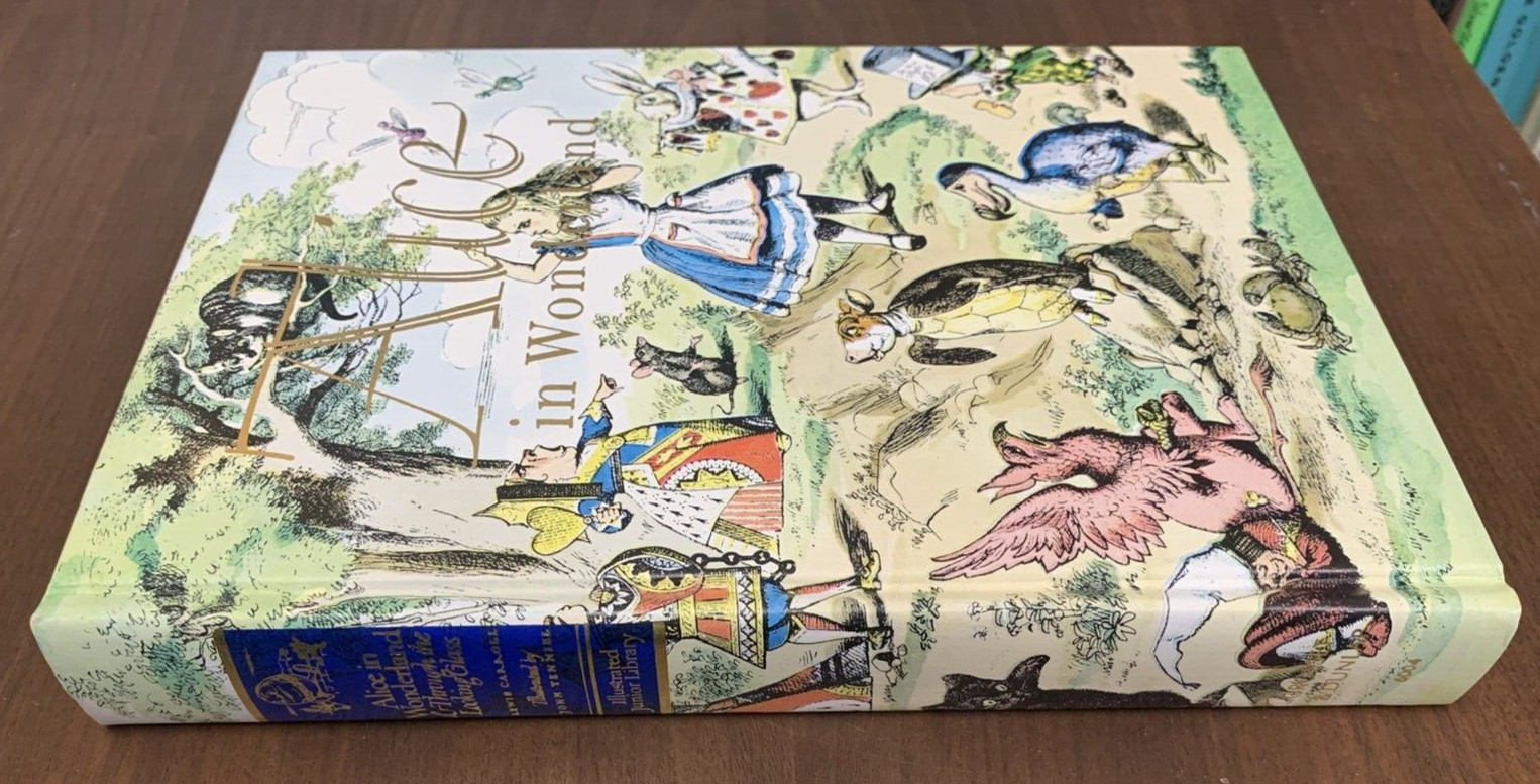 Alice in Wonderland Through the Looking Glass Illustrated Junior Library 1981