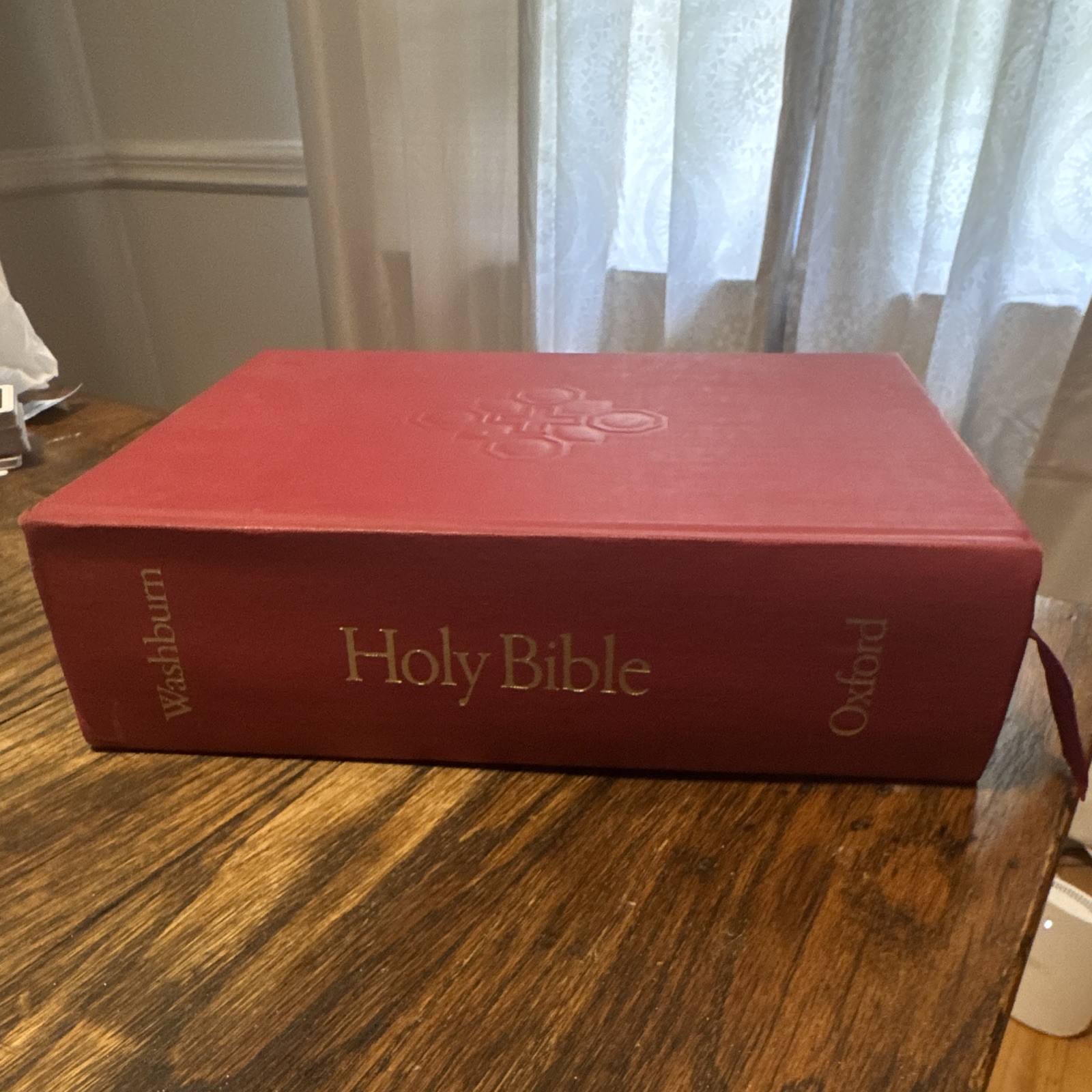 Oxford Holy Bible HC English 1980 Oxford University Press Ribbon Marker