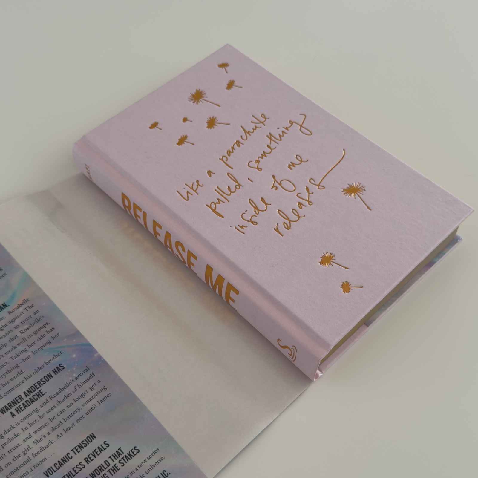 RELEASE ME Shatter Me Series Two by Tahereh Mafi SIGNED 1st/1st HC DJ 2026 YA