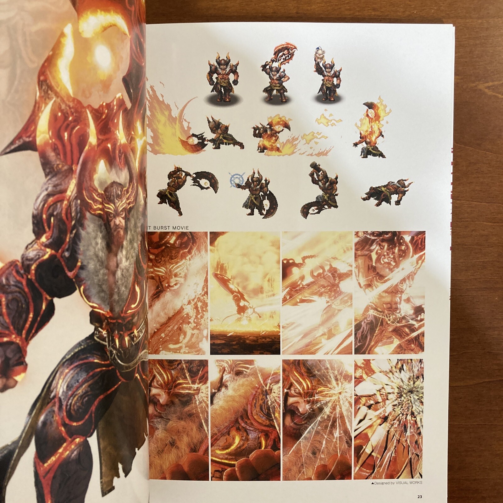 FINAL FANTASY BRAVE EXVIUS The Art Works III Art Book Illustration