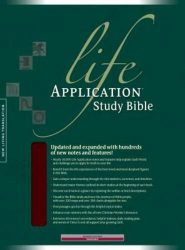 Life Application Study Bible NLT – 9780842384964, bonded leather
