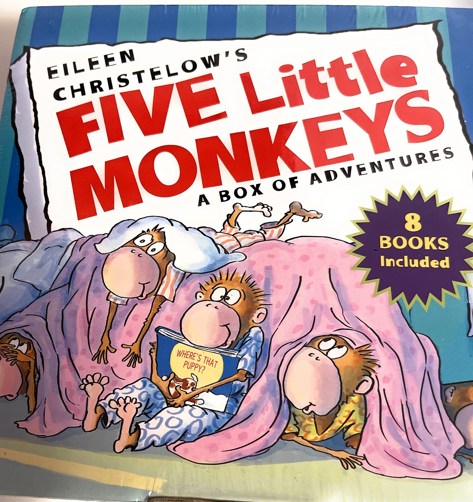Five Little Monkeys Bb Box Set For Costco (A Five Little Monkeys Story)
