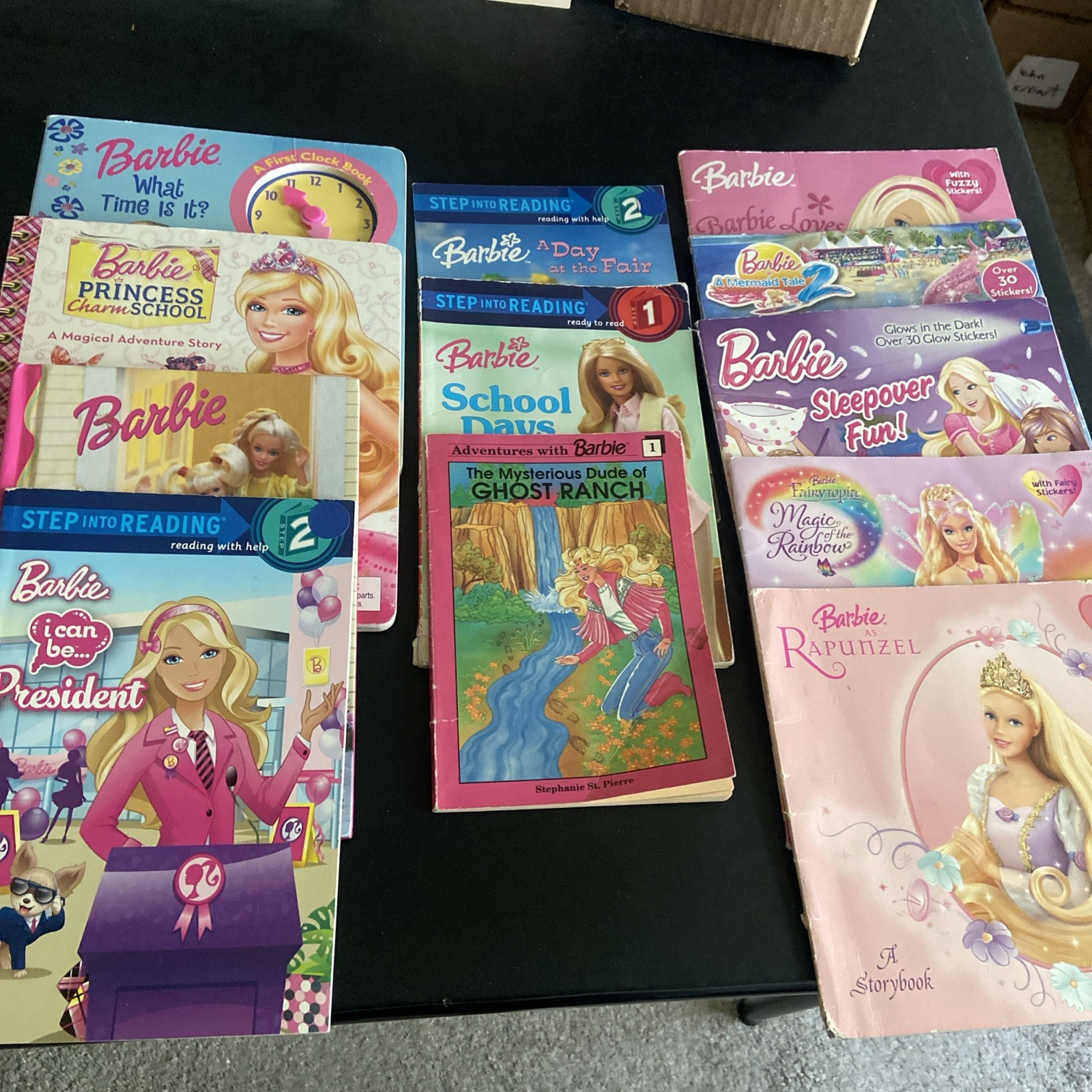 Barbie Children’s Books Lot 12 HCs & Softcover Good Condition