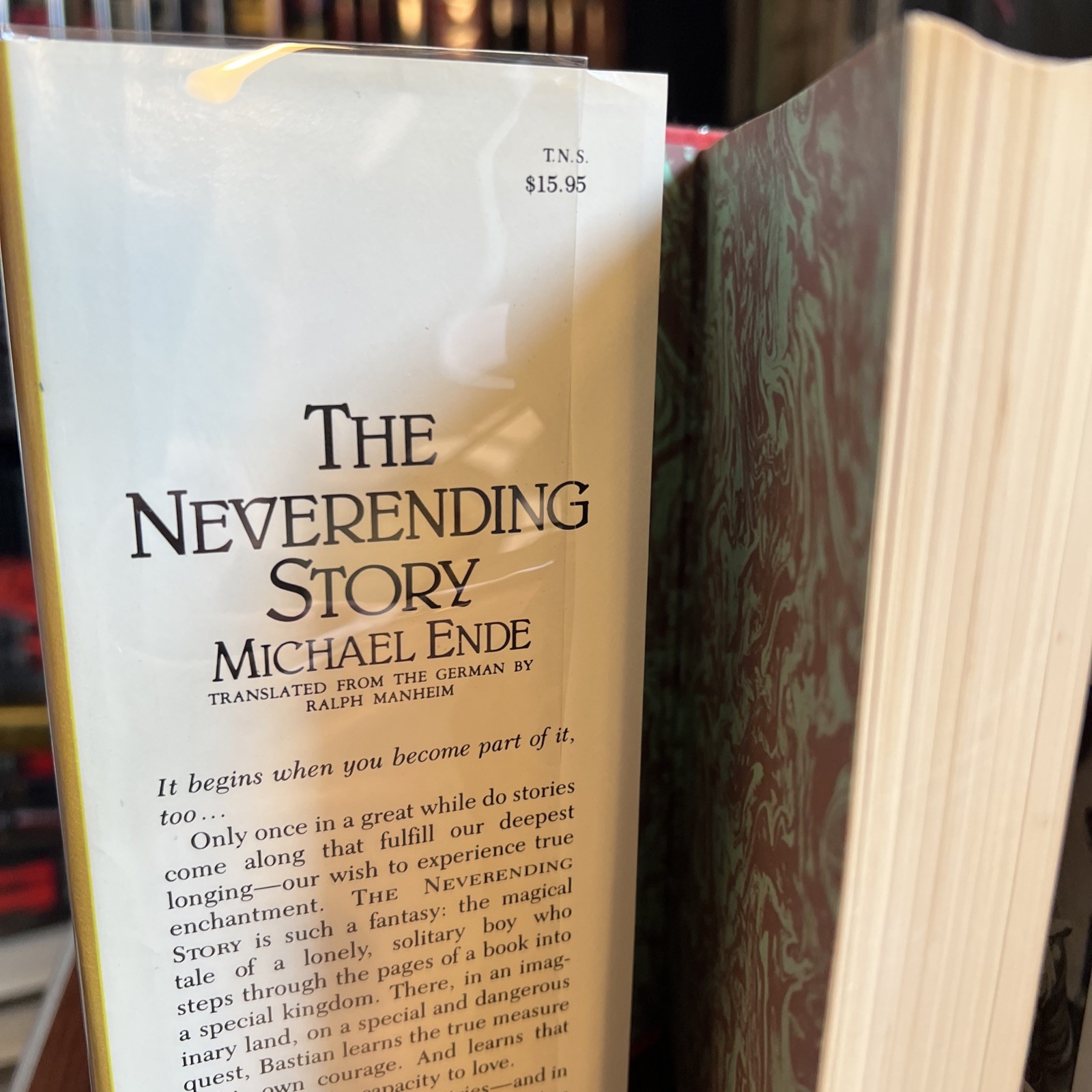 THE NEVERENDING STORY, Michael Ende, 1ST EDITION & PRINTING, Doubleday, 1983 HC