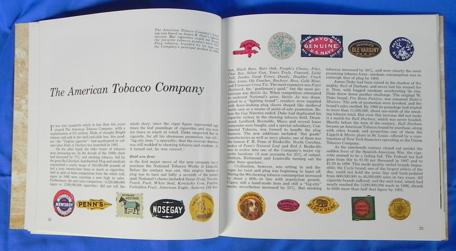 “the American Tobacco story” 1964 Softcover Book, 64 Pages, US Company History