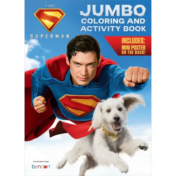Bendon Publishing Superman Jumbo Book