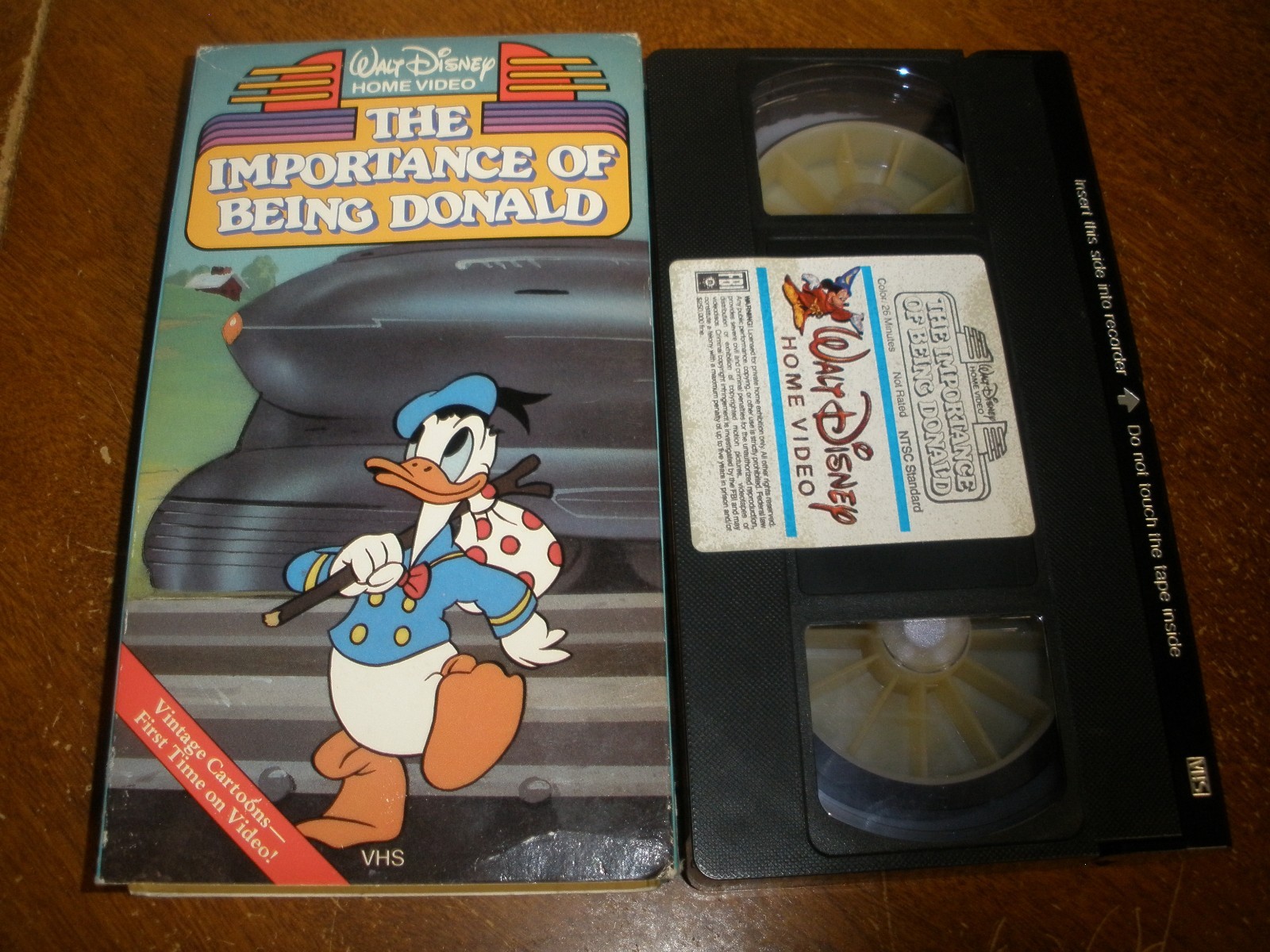 he Importance of Being Donald VHS Walt Disney Home Video VHS