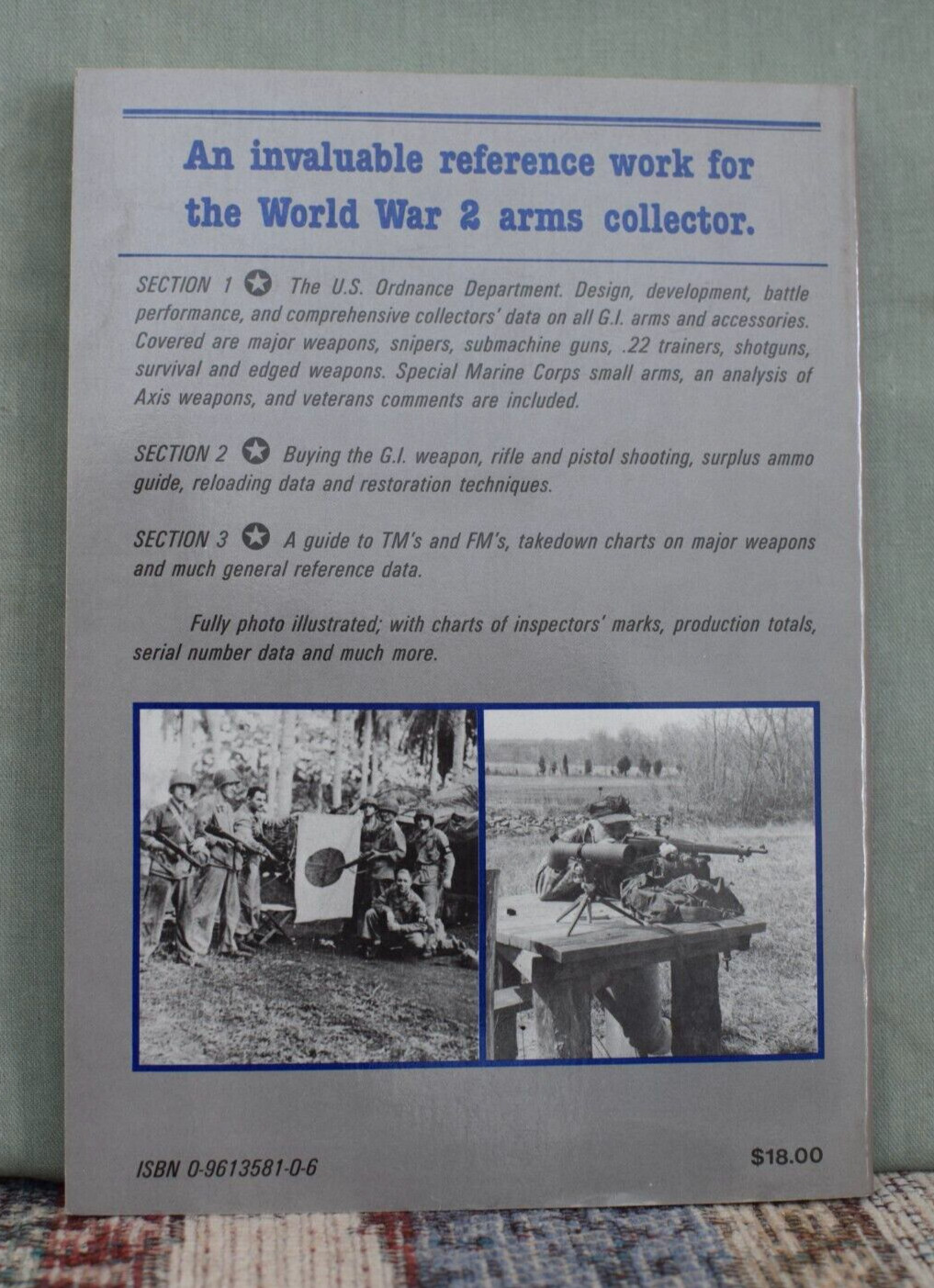 U.S. SMALL ARMS OF WORLD WAR 2 book by CROUCH