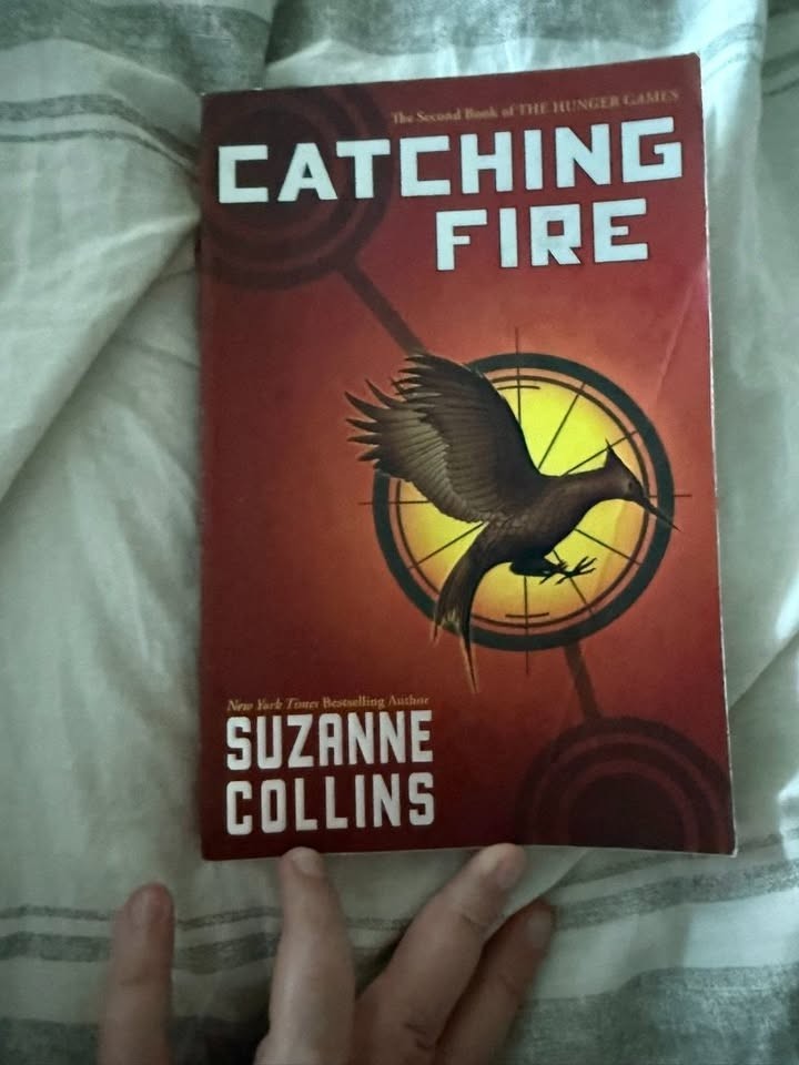 Catching Fire by Suzanne Collins (2012, Annotated Paperback)