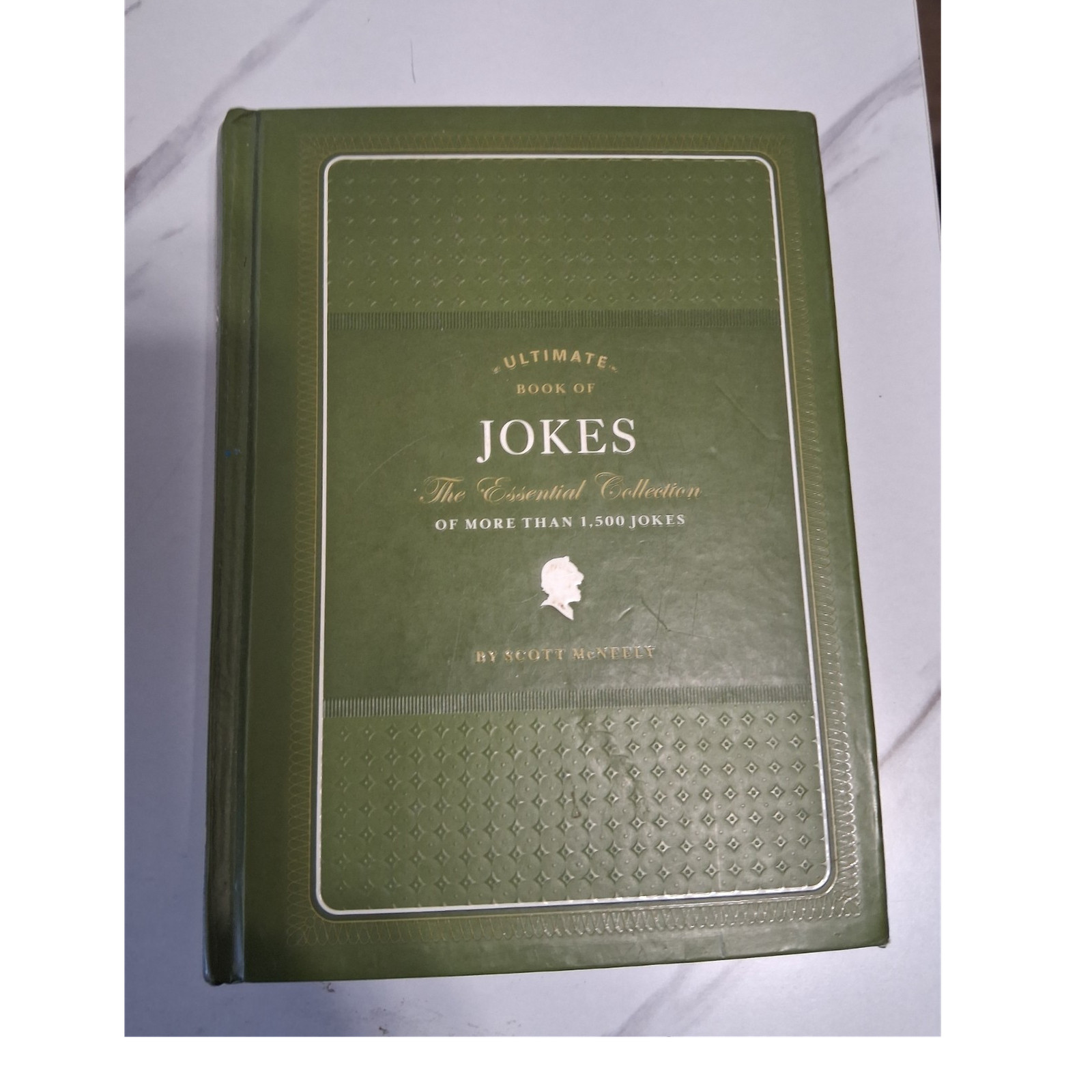 Ultimate Book of Jokes Scott McNeely Hardcover Humor Joke Book English Adults