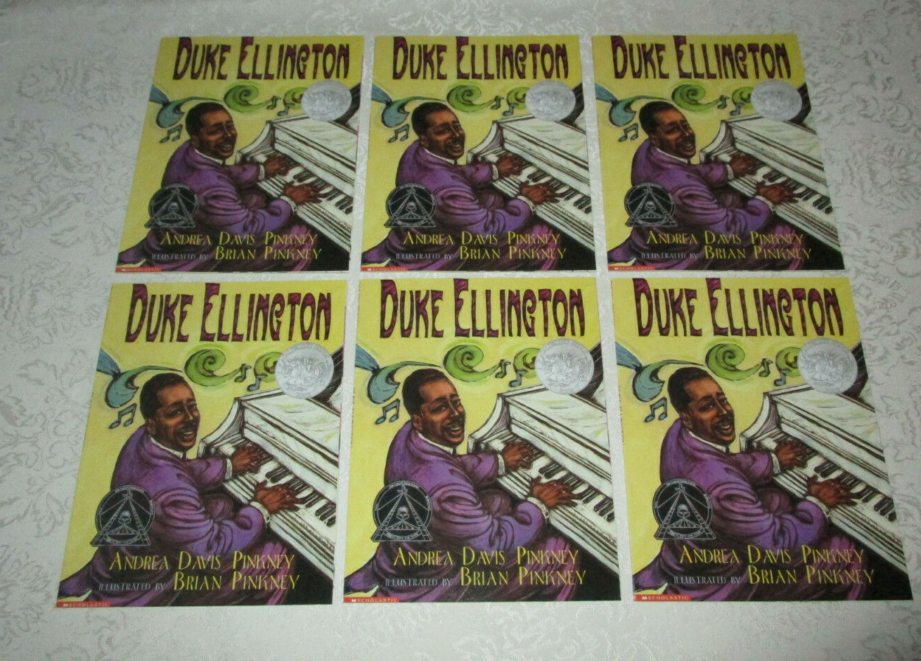 Duke Ellington Andrea Davis Pinkney (Set of 6) Level Q/DRA 40/Lexile AD800L NEW